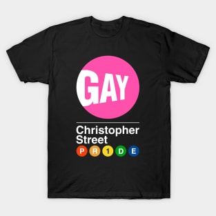 Gay Pride NYC Subway T-Shirt